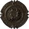 Ekena Millwork Southampton Ceiling Medallion (Canopies up to 2 3/4"), 16 3/8"OD x 1 3/4"P, Stone Hearth Crackle CM17SOSHC - alternate 1